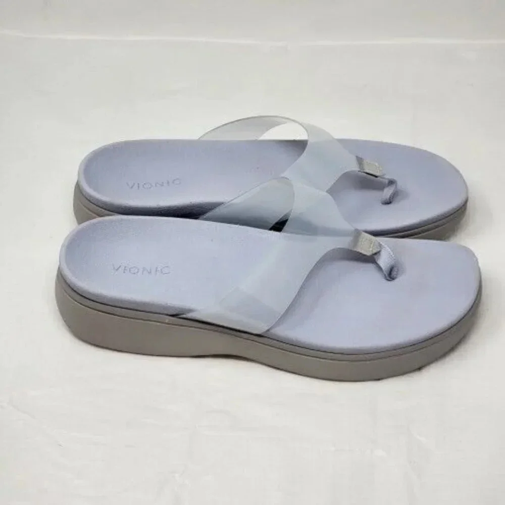 Vionic Luminous Women's blue haze Trans Sandals 11M